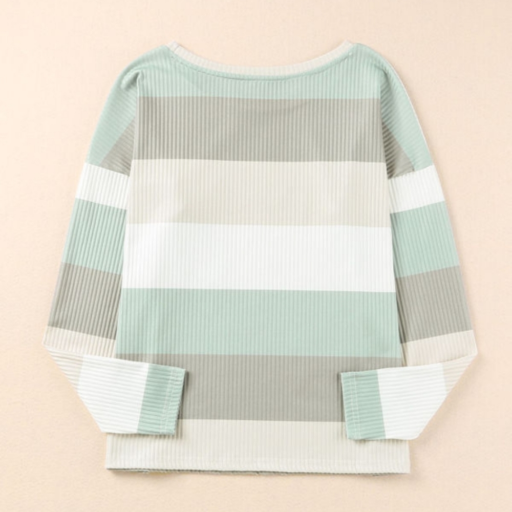 💜 New Stripped Rib Top - Picture 5 of 10